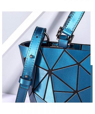 Geometric Lattice Top-handle Handbag for Women Matte Tote Purse Handbags Geometry Shoulder Bag 002bronze $15.89 Travel Gear