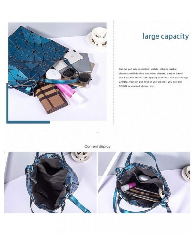 Geometric Lattice Top-handle Handbag for Women Matte Tote Purse Handbags Geometry Shoulder Bag 002bronze $15.89 Travel Gear