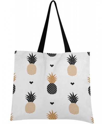 Handbags and Purse Tropical Pineapple Heart for Women Tote Bag Large Capacity Top Fruit Storage Handle Shopper Shoulder Bag $...