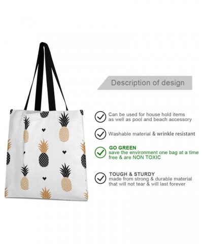 Handbags and Purse Tropical Pineapple Heart for Women Tote Bag Large Capacity Top Fruit Storage Handle Shopper Shoulder Bag $...