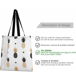 Handbags and Purse Tropical Pineapple Heart for Women Tote Bag Large Capacity Top Fruit Storage Handle Shopper Shoulder Bag $...