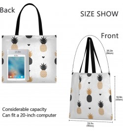 Handbags and Purse Tropical Pineapple Heart for Women Tote Bag Large Capacity Top Fruit Storage Handle Shopper Shoulder Bag $...