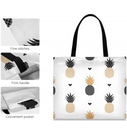 Handbags and Purse Tropical Pineapple Heart for Women Tote Bag Large Capacity Top Fruit Storage Handle Shopper Shoulder Bag $...