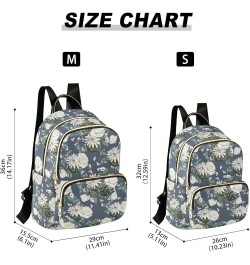 Rose Flower and Cactus Women's Backpack Purse Causal Daypack Work Travel College Business Trip Bag Shoulder Bag Medium $14.71...