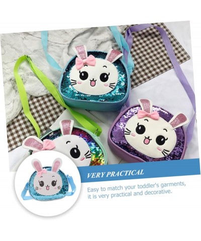 5pcs Children's Shoulder Bag Kids Purse Bunny Gifts Outdoor Gifts Cartoon Bag Mini Backpack Shopping Storage Pouch Coin Purse...