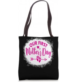 Our First Mother's Day Soon To Be Mom Pregnancy mom pink Tote Bag $9.84 Totes