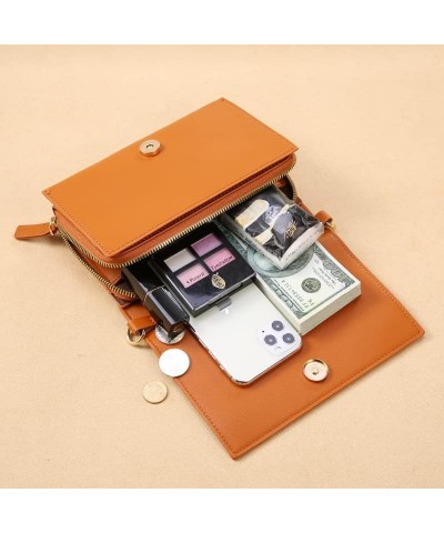 Ladies One Shoulder Messenger Bag Fashion Small Square Bag Ladies Wallet (Color : D) E $31.57 Wallets