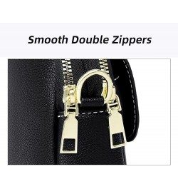 Small Crossbody Purse for Women Stylish Shoulder Bag Designer Purse with Double Zipper Lightweight Leather Handbag Khaki $19....