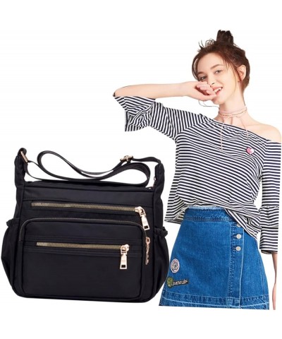 2 pcs nylon bag women nylon crossbody bag black tote bag for women nylon crossbody handbag nylon Blackx2pcs $42.81 Crossbody ...