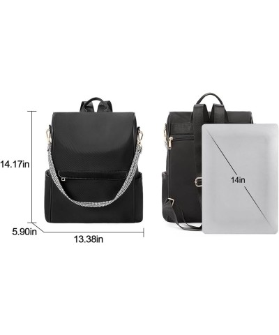 Womens Backpack Purse Fashion Leather Large Travel Bag Ladies Shoulder Bags Black Top Zip-3 Brown $20.39 Backpacks