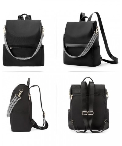 Womens Backpack Purse Fashion Leather Large Travel Bag Ladies Shoulder Bags Black Top Zip-3 Brown $20.39 Backpacks