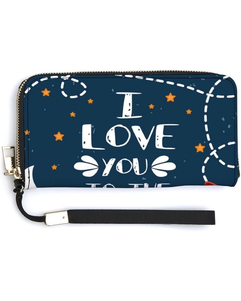 Soft PU Leather Clutch Long Bifold Wallet, Coin Purse Credit Pass Case, Unisex Durable Card-Holder Slim Billfold Money Storag...