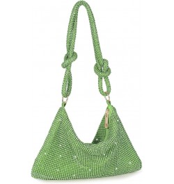 Rhinestone Purse Glitter Small Bag Sparkly Evening Women Sequin Clutch Green $8.54 Evening Bags