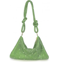 Rhinestone Purse Glitter Small Bag Sparkly Evening Women Sequin Clutch Green $8.54 Evening Bags