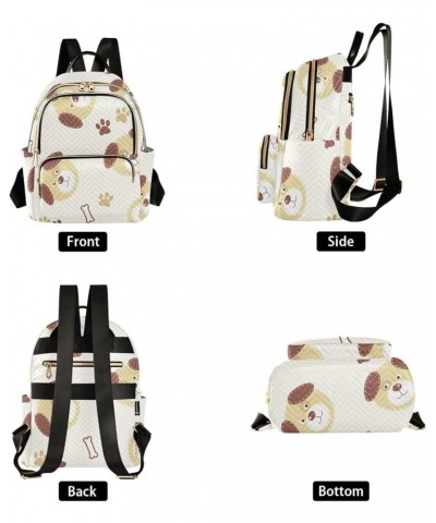 Cartoon Animal Deer Women's Backpack Wallet Casual Small Backpack Fashion Women's Travel Bag School Backpack Color267 Small $...