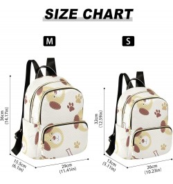 Cartoon Animal Deer Women's Backpack Wallet Casual Small Backpack Fashion Women's Travel Bag School Backpack Color267 Small $...