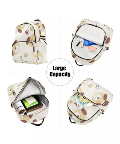 Cartoon Animal Deer Women's Backpack Wallet Casual Small Backpack Fashion Women's Travel Bag School Backpack Color267 Small $...