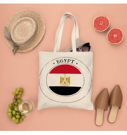 Egypt Flag Tote Bag National Flag Canvas Tote Bag with Handle Cute Book Bag Shopping Shoulder Bag for Women Girls Egypt $11.9...