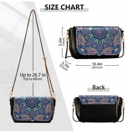 Mandala Vintage Crossbody bags for Women Small Crossbody Purses with Adjustable Strap Cross Body Purse Shoulder Handbags for ...