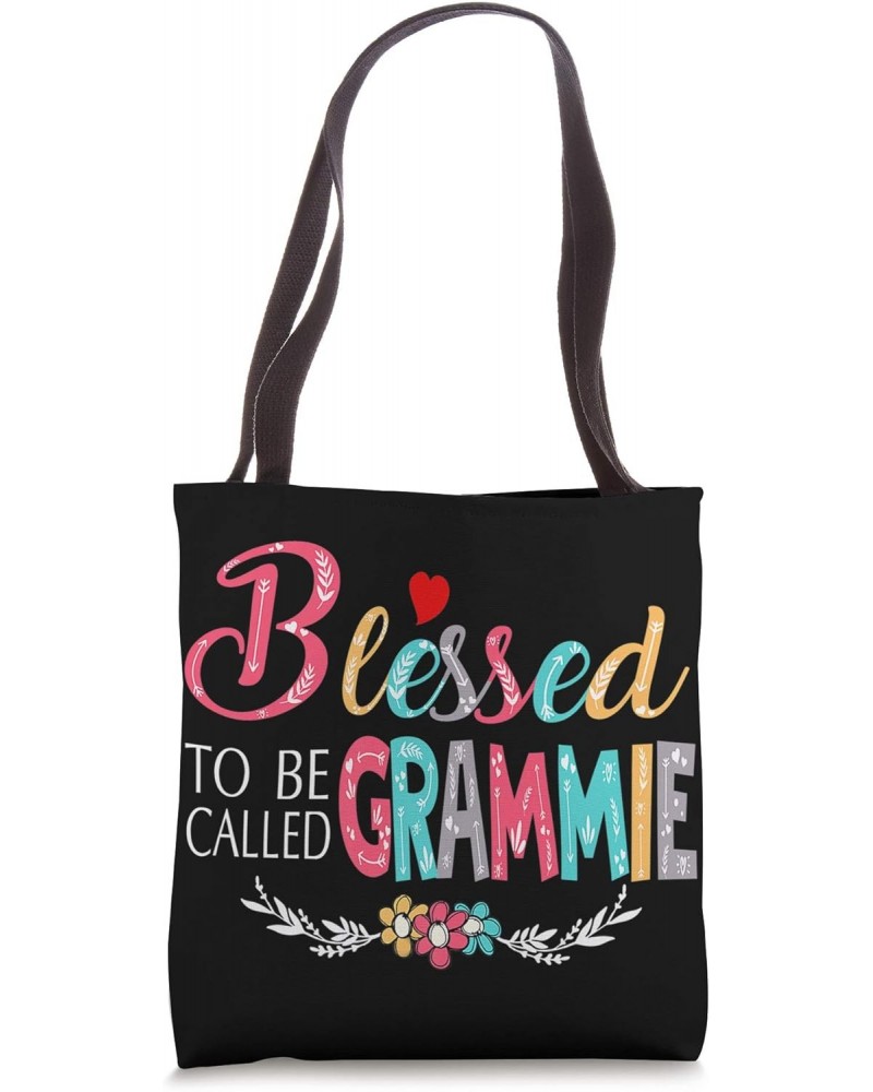 Blessed to be called Grammie Colorful-Grandma design Tote Bag $9.60 Totes