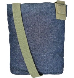 Patch Cross-Body Women Handbag, Canvas Messenger Bag Toffy Dog Denim $31.86 Crossbody Bags