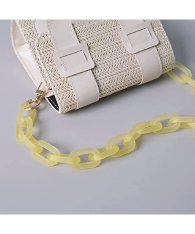 Acrylic Chain Bag Accessory Detachable Parts Candy Cute Matte Strap Women Acrylic Shoulder Handbag Purse Replacement Chain St...