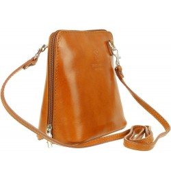 Leather Snake Skin Rigid Cross Body Shoulder Bag Light Tan $37.49 Crossbody Bags