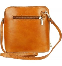 Leather Snake Skin Rigid Cross Body Shoulder Bag Light Tan $37.49 Crossbody Bags