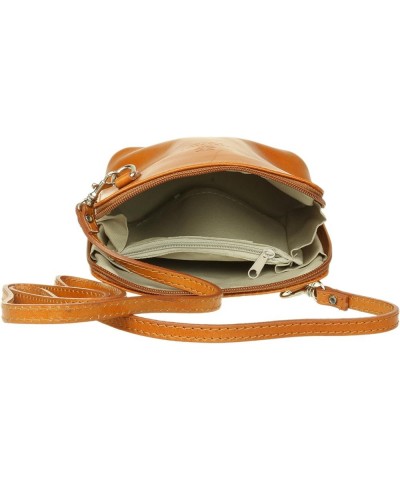 Leather Snake Skin Rigid Cross Body Shoulder Bag Light Tan $37.49 Crossbody Bags