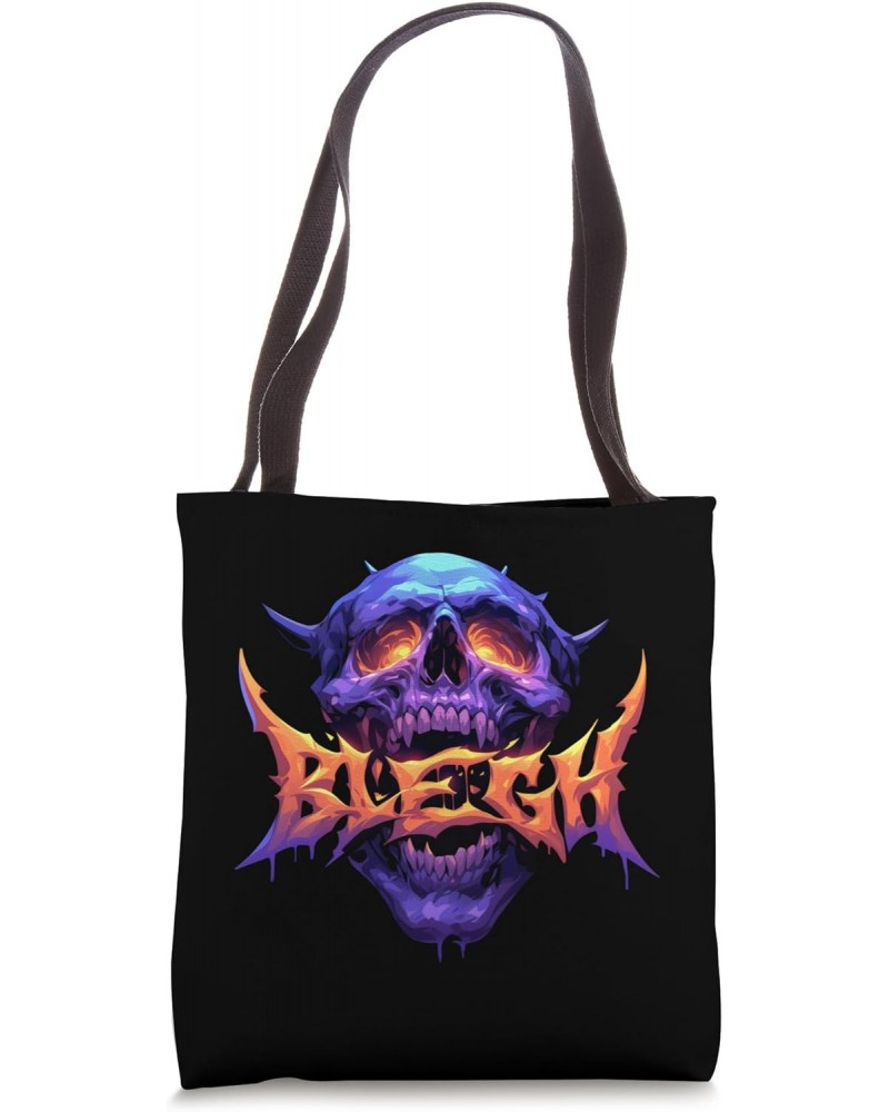 Heavy Hardcore Metal Music | Metalcore Scream Tote Bag $10.80 Totes