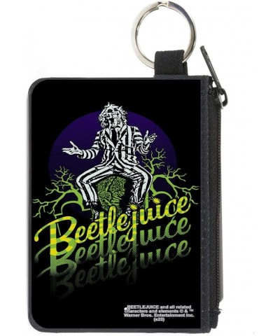 Women's Standard Zip Wallet Beetlejuice Small, 6.5" x 3.5 4.25" x 3.25 $9.85 Wallets