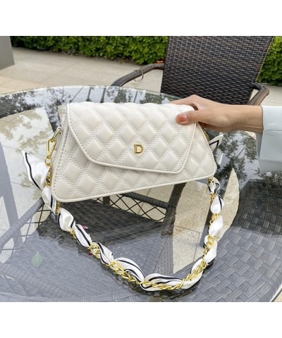 Women's Small Quilted Flap Crossbody Bag Chain Shoulder Crossbody Handbag Women's Luxury Handbags and Purses Heise 1 $20.94 C...