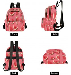 Watermelon Fashion Backpack Purse Ladies Fashion Rucksack Travel Shoulder Bag Casual Daily Backpack Medium $14.80 Backpacks