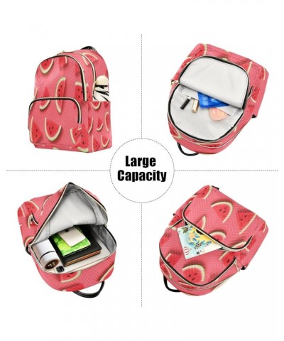 Watermelon Fashion Backpack Purse Ladies Fashion Rucksack Travel Shoulder Bag Casual Daily Backpack Medium $14.80 Backpacks