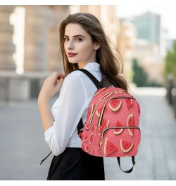 Watermelon Fashion Backpack Purse Ladies Fashion Rucksack Travel Shoulder Bag Casual Daily Backpack Medium $14.80 Backpacks