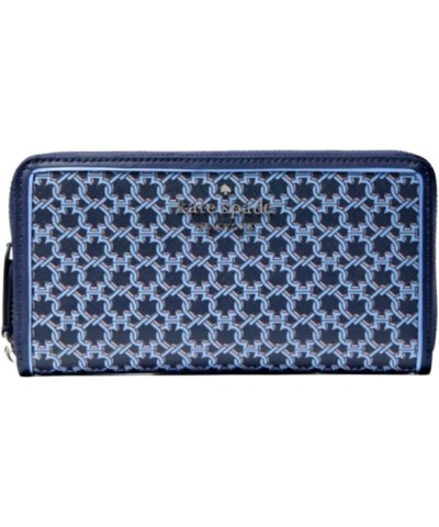 Kate Spade Link Large Continental Wallet (Blue) Blue $65.91 Wallets