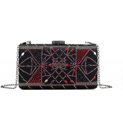 Lady Wallet DAMSIL Fashion Women's Evening Bag Ladies Clutch Bag Handbag Party Purse Wallet (Color : Black) Black $35.69 Even...