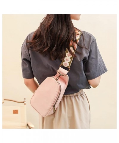 Women Chest Bag Sling Bag Small Crossbody PU Leather Satchel Daypack for Lady Shopping Travel with Shoulder Strap Brown $14.5...