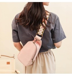 Women Chest Bag Sling Bag Small Crossbody PU Leather Satchel Daypack for Lady Shopping Travel with Shoulder Strap Brown $14.5...