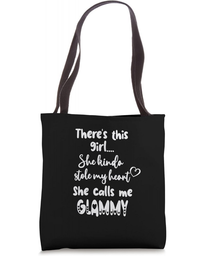 Special Grandma Grandmother This Girl Calls Me Glammy Tote Bag $17.40 Totes