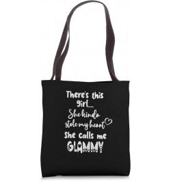 Special Grandma Grandmother This Girl Calls Me Glammy Tote Bag $17.40 Totes