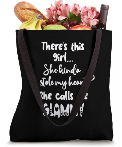 Special Grandma Grandmother This Girl Calls Me Glammy Tote Bag $17.40 Totes