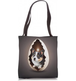 Funny dog in the egg Design dog owner Humor Sarcastic puppie Tote Bag $13.07 Totes