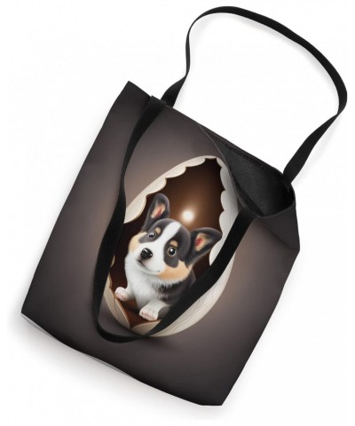 Funny dog in the egg Design dog owner Humor Sarcastic puppie Tote Bag $13.07 Totes