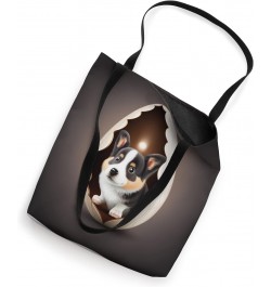 Funny dog in the egg Design dog owner Humor Sarcastic puppie Tote Bag $13.07 Totes