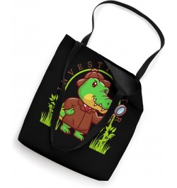 Investigator Alligator Investi-Gator Ideas Crime Scene Pun A Tote Bag $12.61 Totes