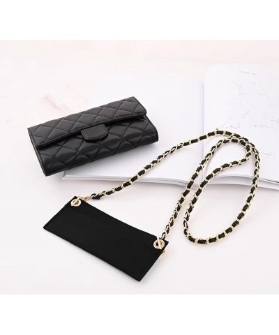 Conversion Kit (Insert+Chain) for Chanel Long Flap CF Wallet On Chain, Handmade Conversion Kit for CF Classic Wallet Purse, D...