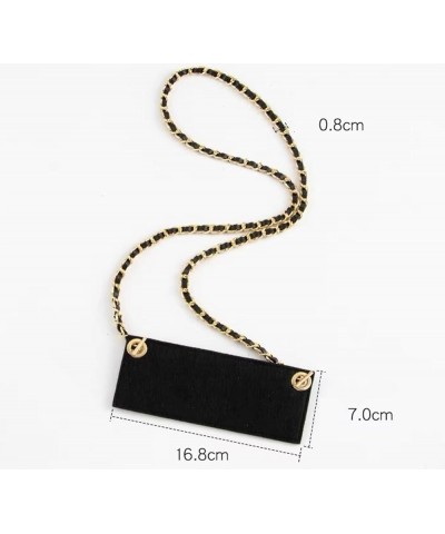 Conversion Kit (Insert+Chain) for Chanel Long Flap CF Wallet On Chain, Handmade Conversion Kit for CF Classic Wallet Purse, D...