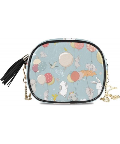 Women's Flying Hare Elephant Crossbody Bag Fashion Purses Bag Cross Body Bag Shoulder Handbag with Adjustable Chain Strap $12...