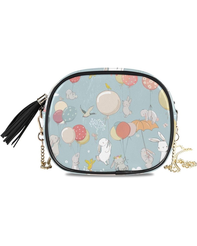 Women's Flying Hare Elephant Crossbody Bag Fashion Purses Bag Cross Body Bag Shoulder Handbag with Adjustable Chain Strap $12...